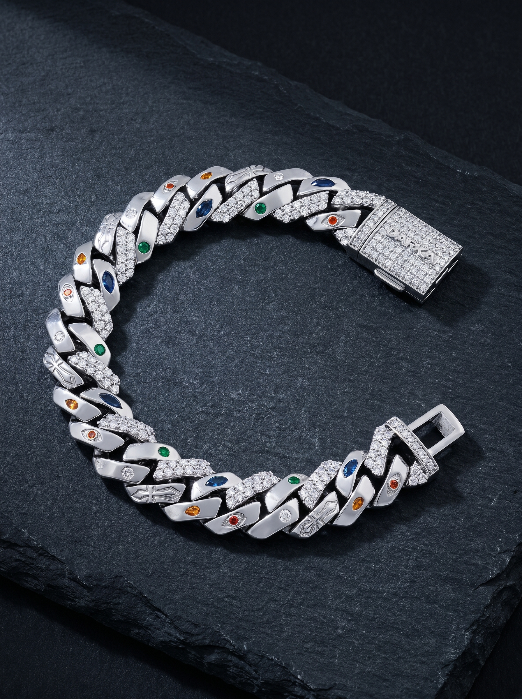 Exo — 18K Pavé Bracelet