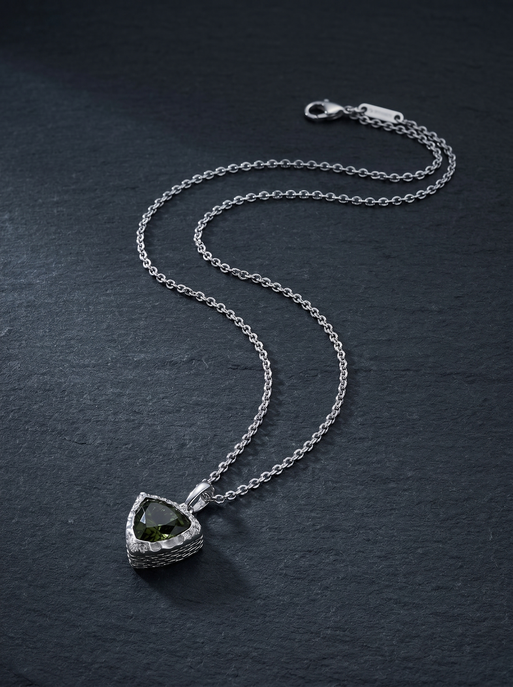 Prisme — Tourmaline Pendant Necklace