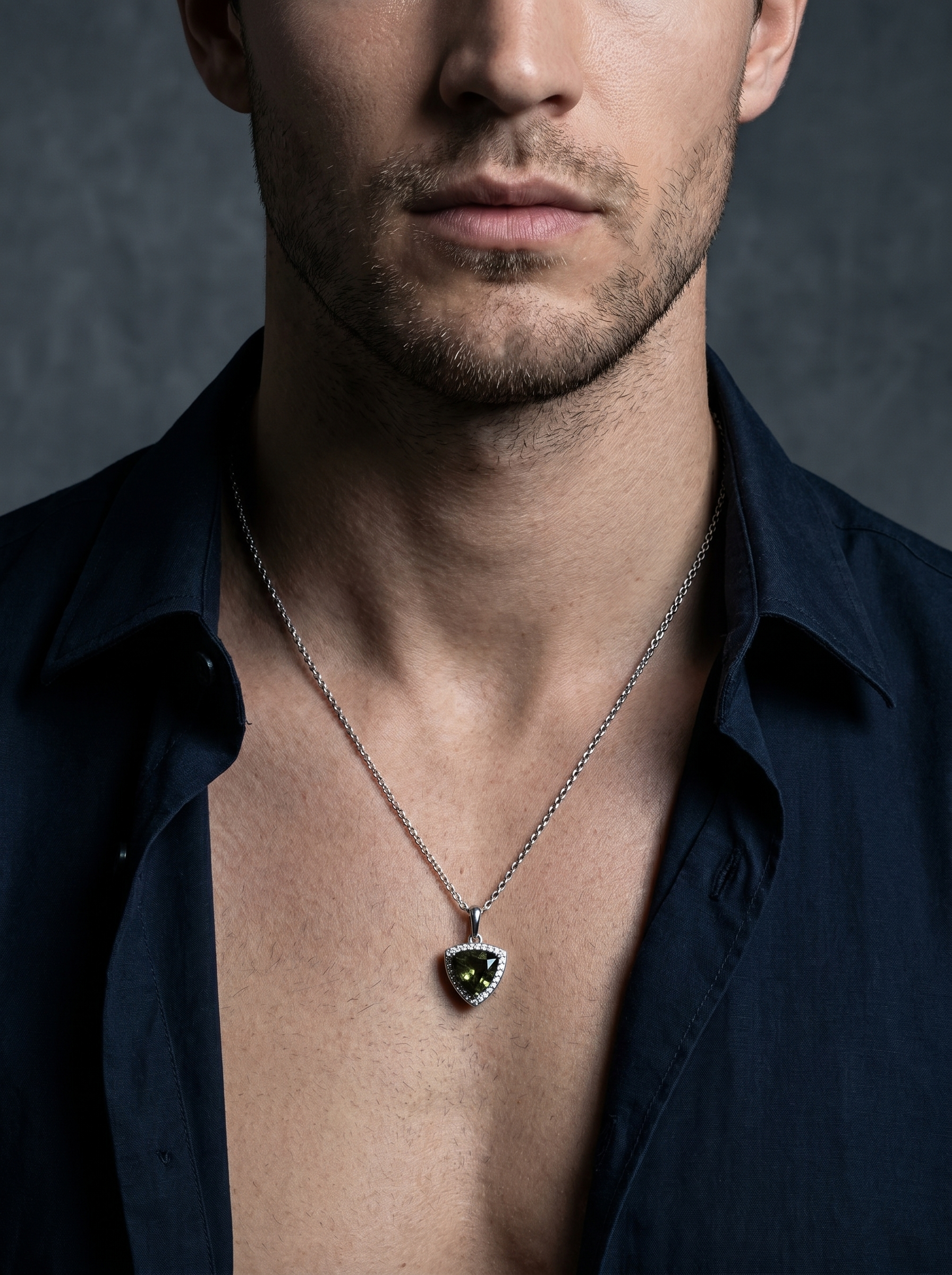 Prisme — Tourmaline Pendant Necklace