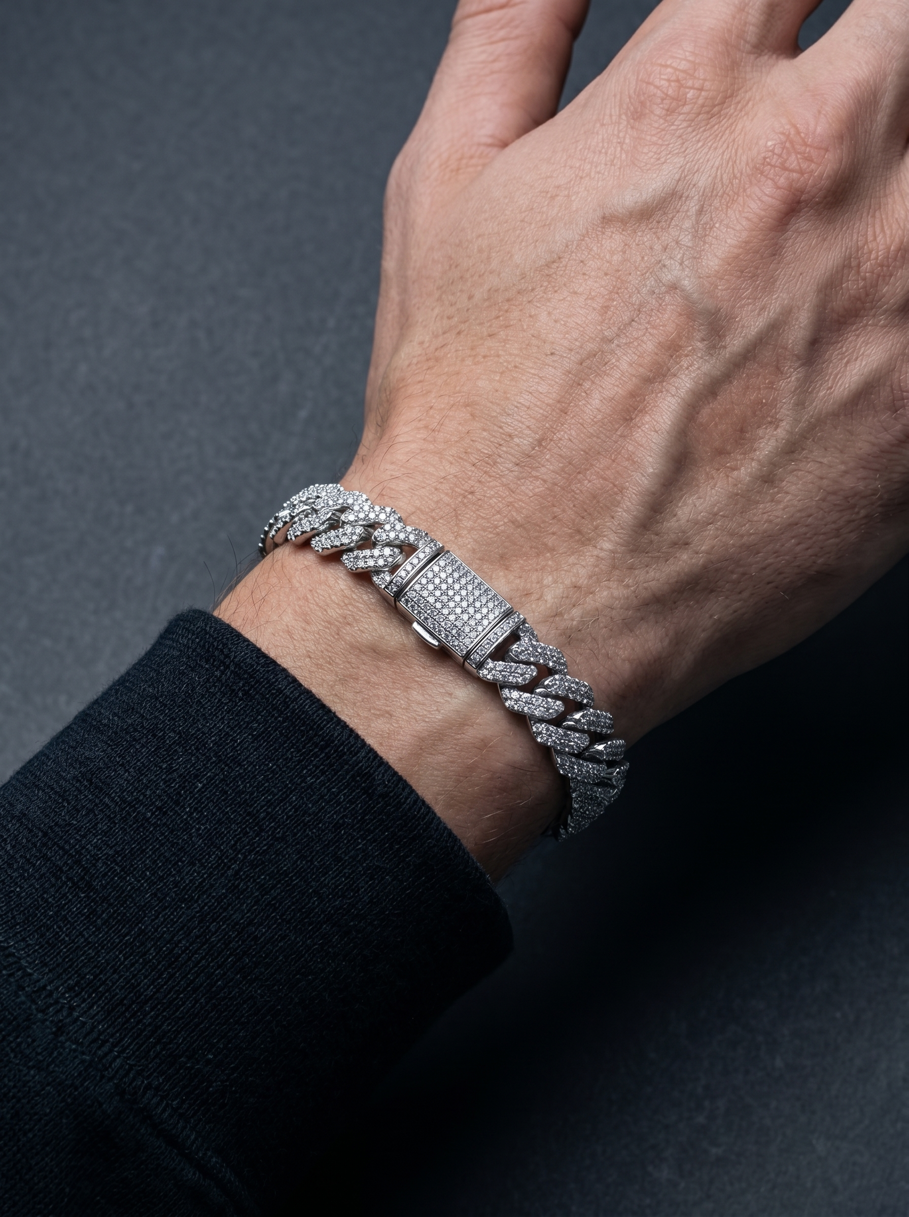 Givre — 18K Mini Pavé Bracelet