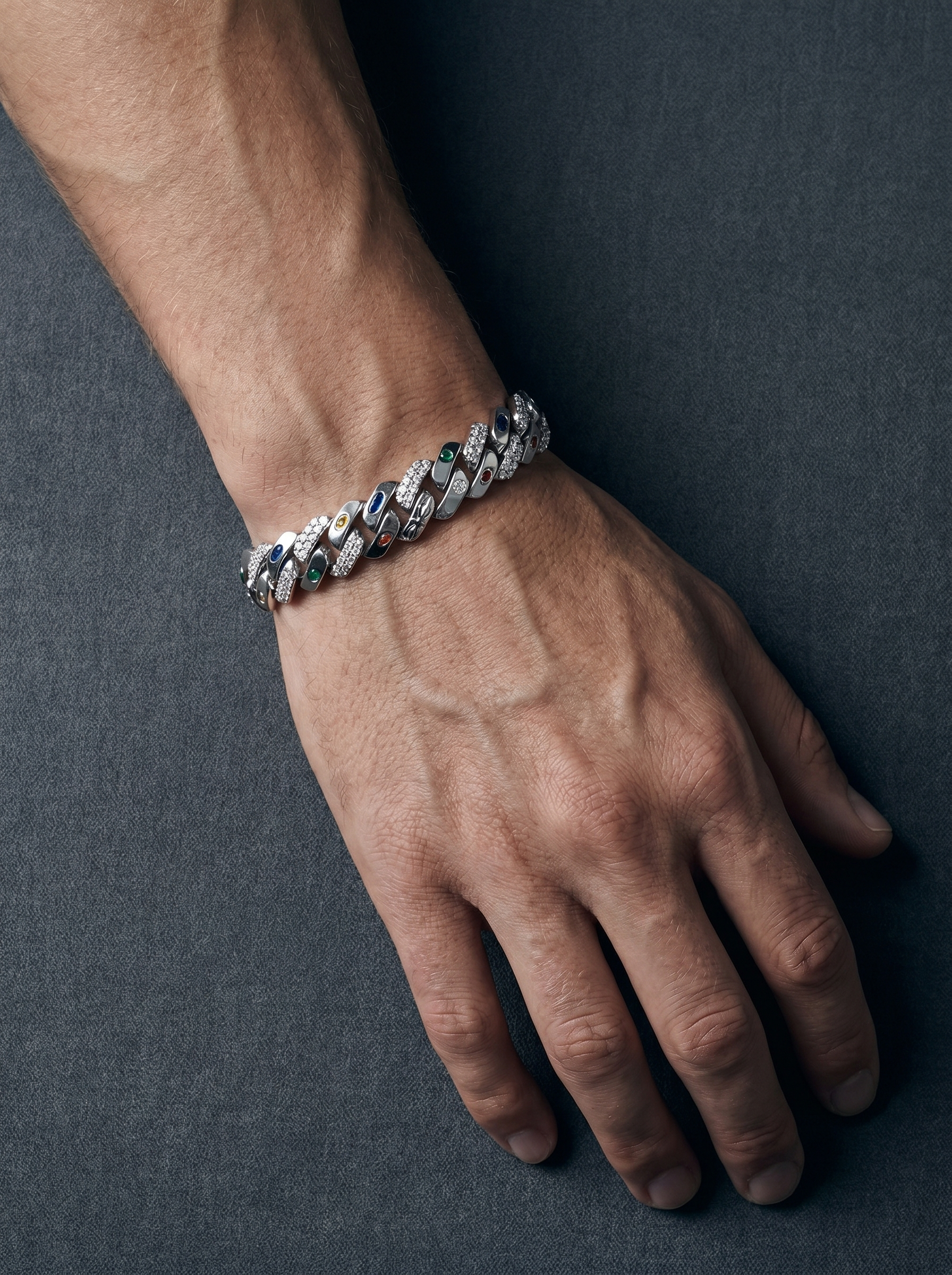 Exo — 18K Pavé Bracelet