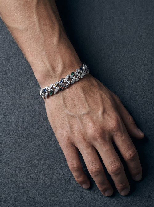 Exo — 18K Pavé Bracelet