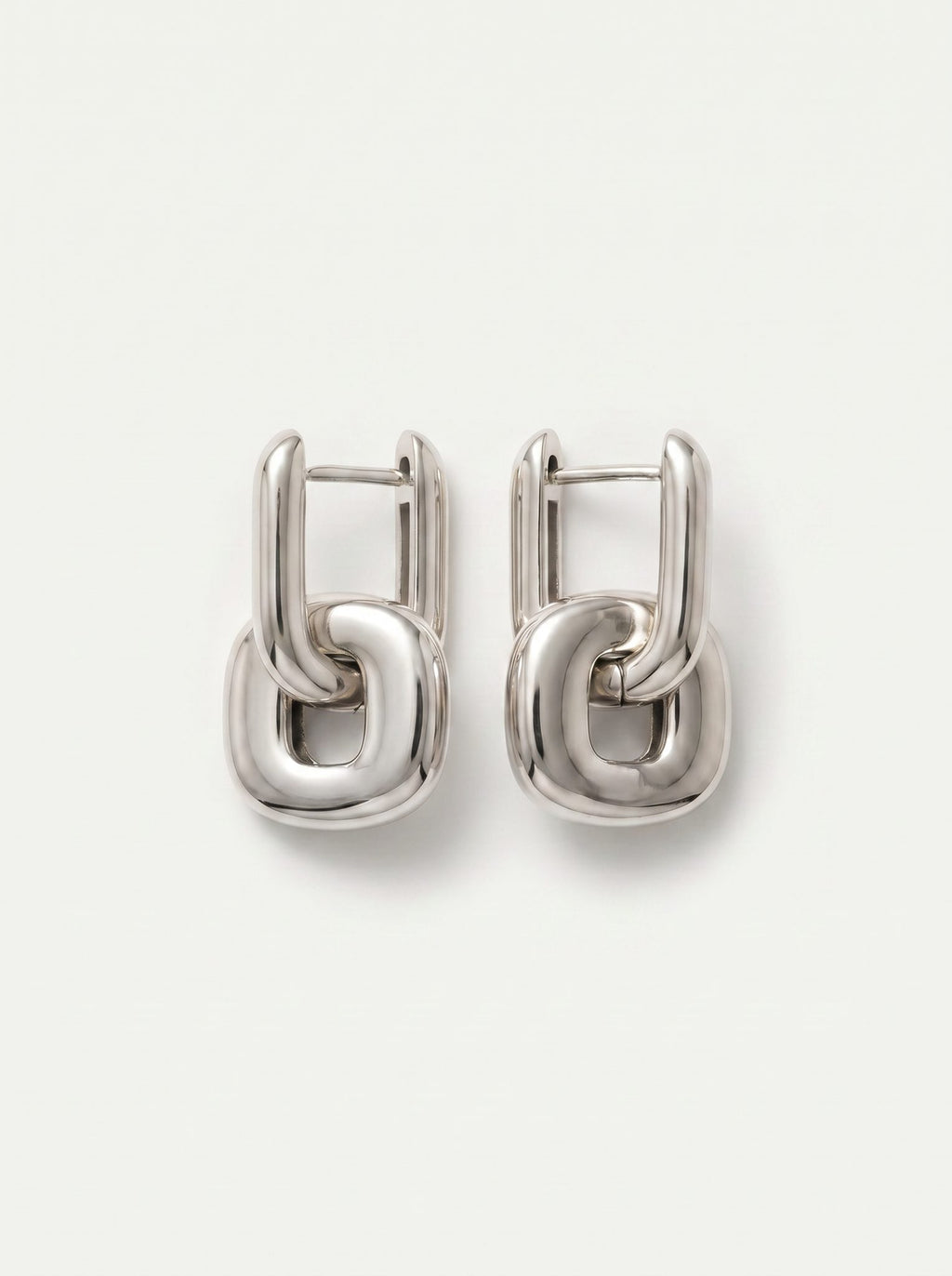 Vela — 18K Two-Tone Geometric Earrings